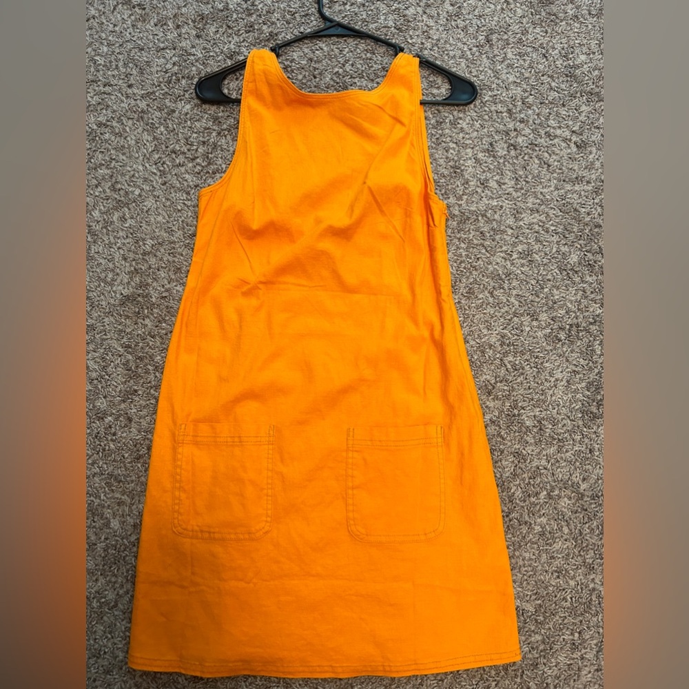 Urban Outfitters backless orange dress never worn!